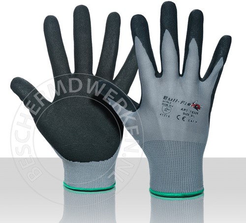 Bull Flex Nitrile werkhandschoenen