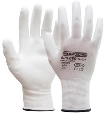 OXXA® Builder 14-077 handschoen - wit - 10/xl