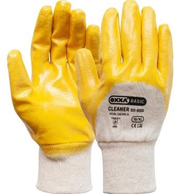 OXXA Cleaner 50-000 handschoen - geel/wit - 9/l