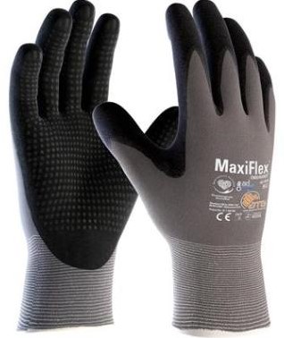 ATG Maxiflex Endurance AD-APT 42-844 handschoen - zwart/grijs - 9