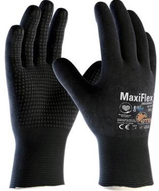 ATG Maxiflex Endurance AD-APT 42-847 handschoen - zwart - 8