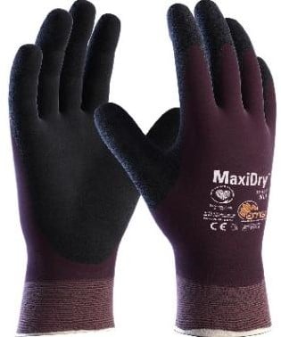 ATG MaxiDry 56-427 handschoen - paars - 8/m