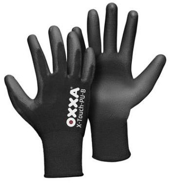OXXA® X-Touch-PU-B 51-110 handschoen - zwart - 9/l