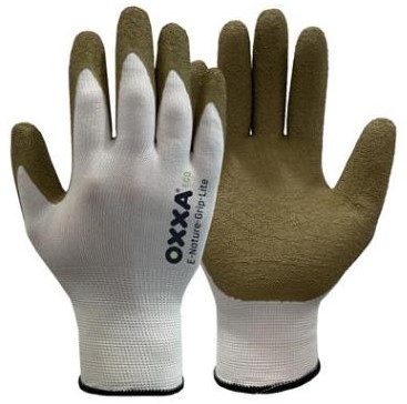 OXXA E-Nature-Grip-Lite 52-025 handschoen - groen/wit - 7/s