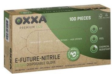 OXXA E-Future-Nitrile 52-500 handschoen - groen - 8/m