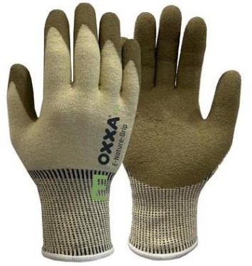 OXXA E-Nature-Grip Cut E 52-710 handschoen - groen/geel - 10/xl