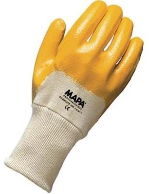 Mapa Titan 397 handschoen - geel/wit - 300 mm - 9