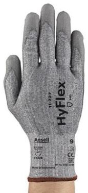 Ansell Hyflex 11-727 handschoen - grijs - 6