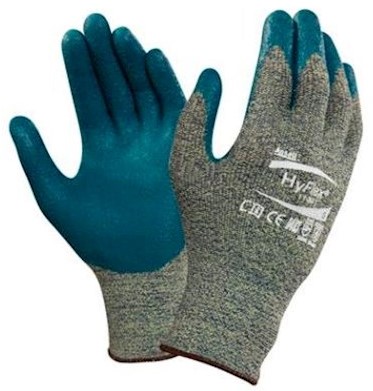 Ansell HyFlex 11-501 handschoen - blauw/grijs - 9