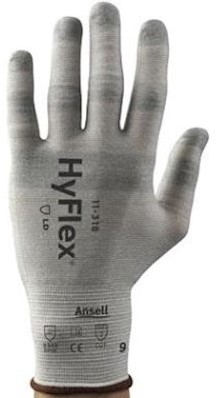 Ansell HyFlex 11-318 handschoen - grijs - 7