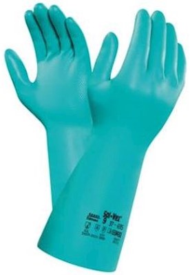 Ansell AlphaTec Solvex 37-695 handschoen - groen - 7