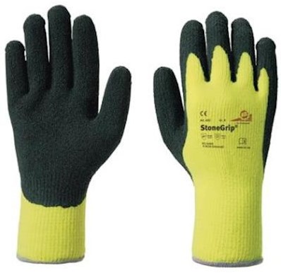 KCL StoneGrip 692 handschoen - zwart/geel - 9