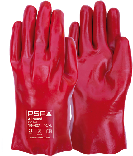 PSP 10-427 Allround PVC Red Werkhandschoen