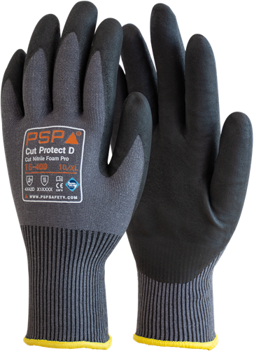 PSP 15-400 Cut Protect D Cut Nitrile Foam Pro Werkhandschoen - 7