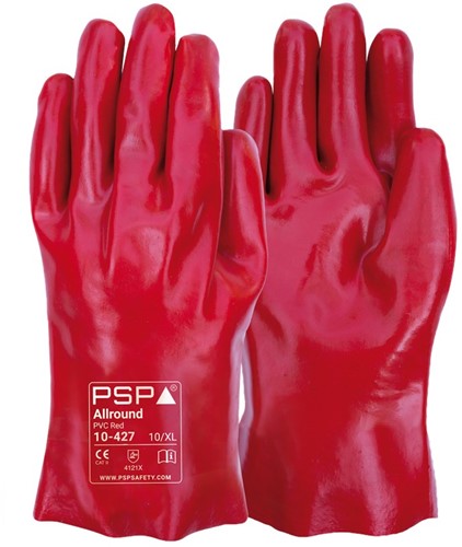 PSP 10-427 Allround PVC Red Werkhandschoen