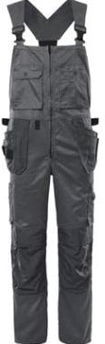 Fristads 41 GS25 Amerikaanse overall - donkergrijs - c62