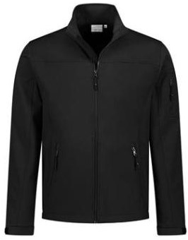 Santino Santo softshell jas - zwart - 5xl