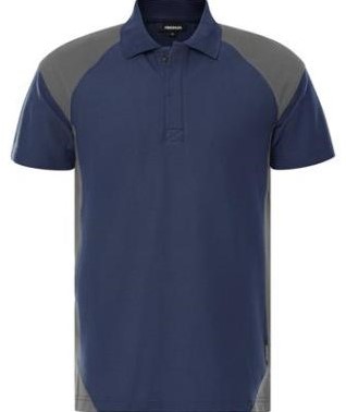 Fristads 7047 GPM poloshirt - blauw/grijs - xl