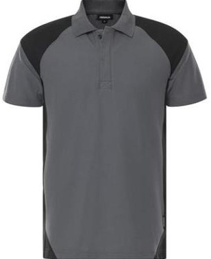Fristads 7047 GPM poloshirt - grijs/zwart - l