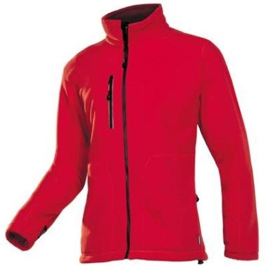 Sioen 612Z Merida fleece jas - rood - xl