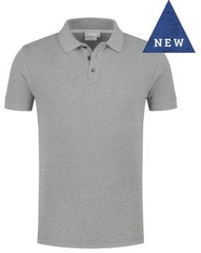 Santino Max+ poloshirt - grijs - 3xl