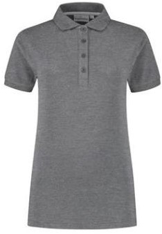 Santino Max Ladies poloshirt - donkergrijs - xl