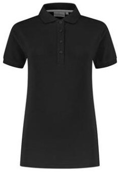 Santino Max Ladies poloshirt - zwart - s