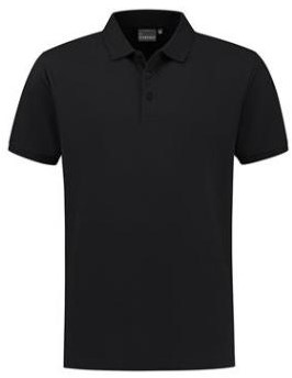 Santino Mika poloshirt - zwart - 4xl