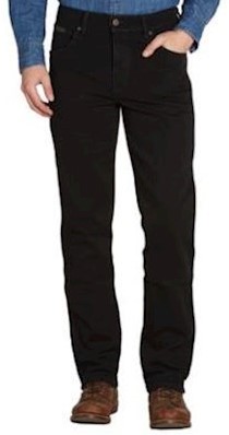 Wrangler Texas Stretch zwart spijkerbroek
