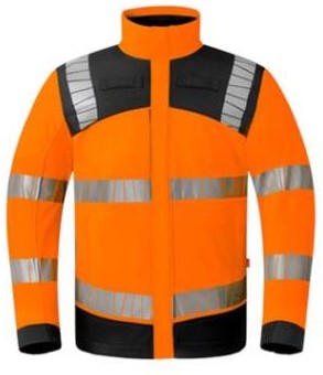 HAVEP 50410 softshell jas - oranje/grijs - xxl