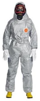 DuPont Tychem 6000 F FaceSeal overall - l