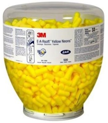 3M E-A-RSoft Yellow Neons oordoppen navulling à 500 paar