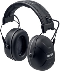 uvex aXess one bluetooth gehoorkap met hoofdband