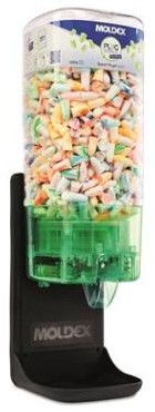 Moldex 787001 TouchFree dispenser met 500 paar Spark Plugs en wandhouder