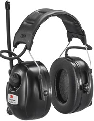 3M Peltor DAB+ FM Radio gehoorkap met hoofdband