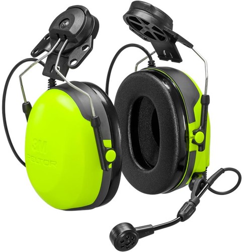 3M Peltor CH-3  met PTT-adapter Headset met helmbevestiging