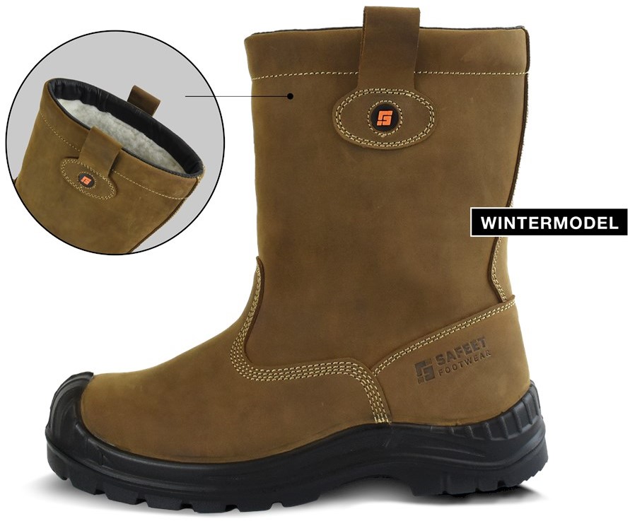 SAFEFEET 30-600 Lucca S3 Veiligheidslaars - bruin - 45 | Stolwijk