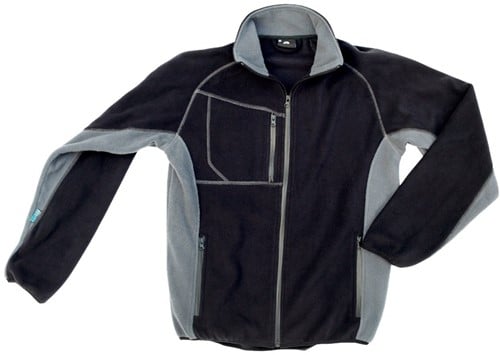 EXCESS 211 Fleece jack Champ - zwart/grijs - s