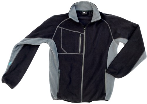 EXCESS 211 Fleece jack Champ - zwart/grijs - xl