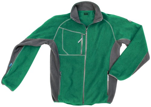 EXCESS 211 Fleece jack Champ - groen/grijs - xxl