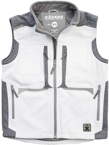 EXCESS 416 Bodywarmer Active PRO - wit/grijs - m