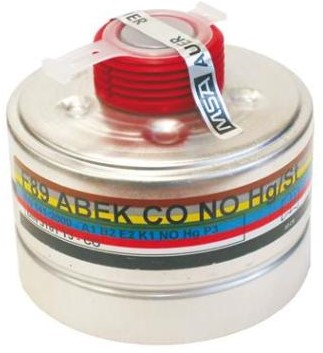 MSA 93 combinatiefilter A1B2E2K1CONOHg-P3 R D