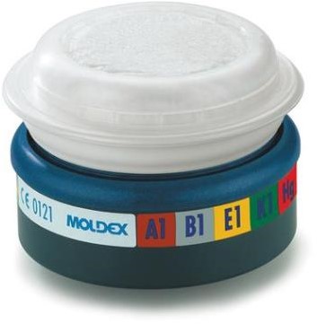 Moldex 973001 combinatiefilter A1B1E1K1Hg-P3 R D