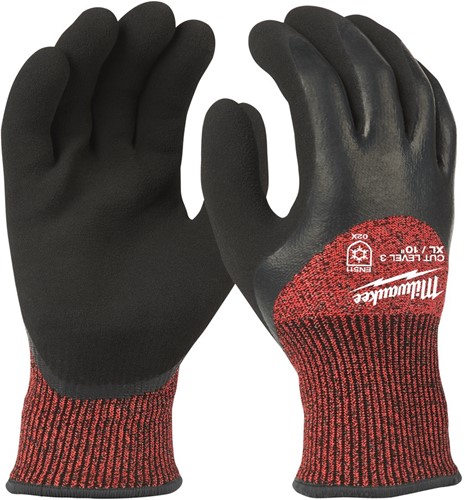 Milwaukee Winter werkhandschoenen snijklasse 3/C - 9/l