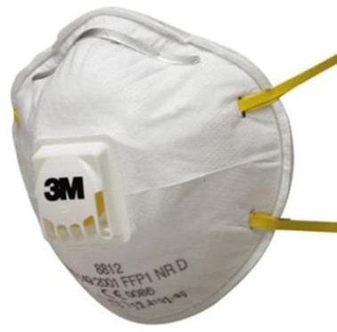 3M 8812 stofmasker FFP1 NR D met uitademventiel