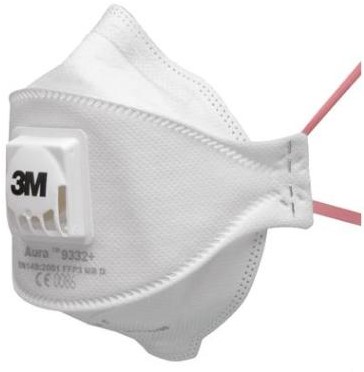 3M Aura 9332+ stofmasker FFP3 10 stuks