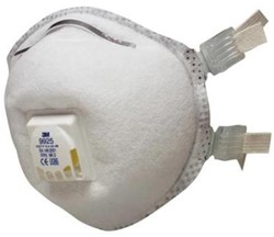 3M 9925 stofmasker FFP2 NR D met uitademventiel