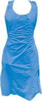 PSP 60-115 Disposable Schort PE 20mu, blauw