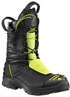 Haix Fire Eagle 2.0 brandweerlaars - zwart/geel - 43