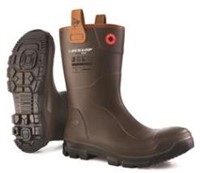 Dunlop Purofort RigPRO full safety Dark Brown veiligheidslaars S5